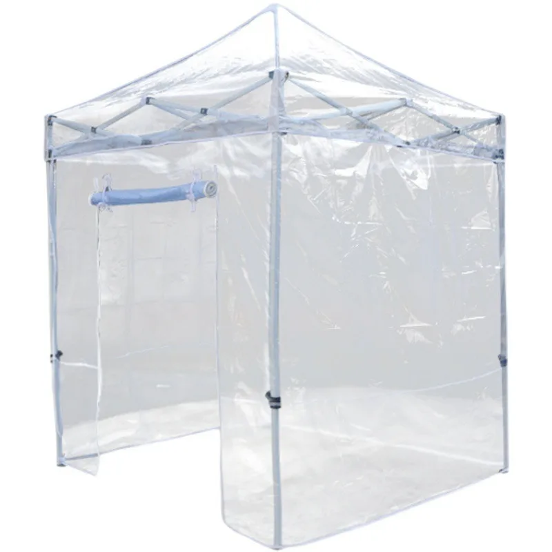 Plastic sheet sun room tent simple fully transparent awning thermal insulation canopy courtyard outdoor sun