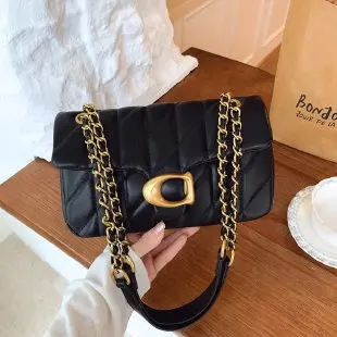 

2025 New Lingge Embroidery Thread Bag for Women, Small Fragrant Wind Chain Bag, High Quality Single Shoulder Diagonal Cross Bag