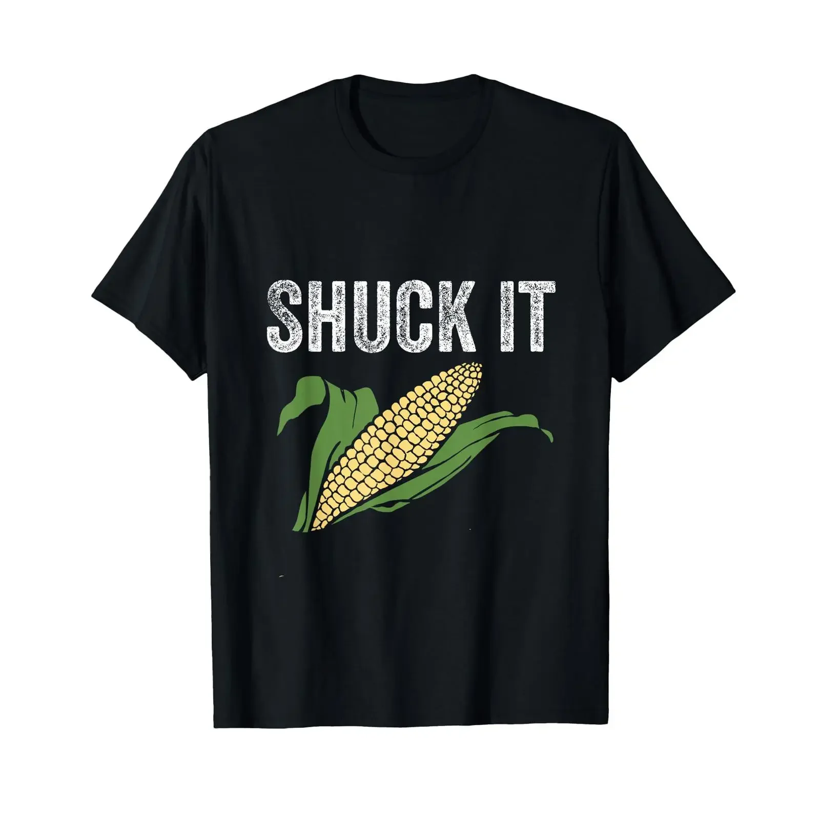 Shuck It Funny Farmer Corn Lover Market Festival T-Shirt, Vintage-Stil, gewaschene Designer-Kleidung, grafische Streetwear, atmungsaktiv
