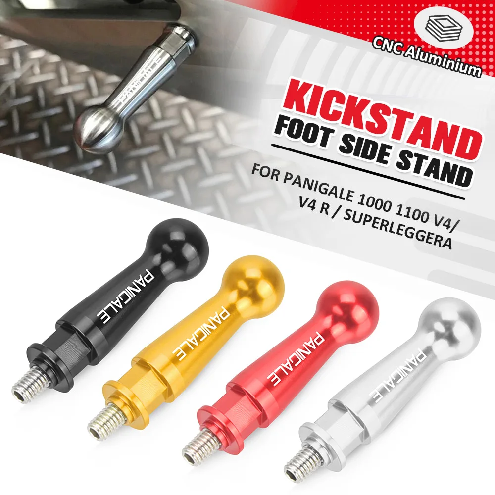 20mm For Ducati Panigale 1100 V4 SP/ V4 R SP2 Superleggera 2018-2022 Motorcycle Foot Side Support Plate Anti-skid Enlarged Base