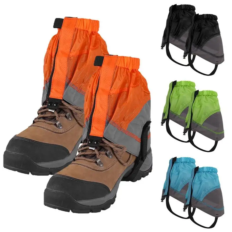 

Snow Leg Gaiters Waterproof Hiking Boot Legging Shoes Cover Outdoor Camping Trekking Skiing Hunting Shoes Protection Cover