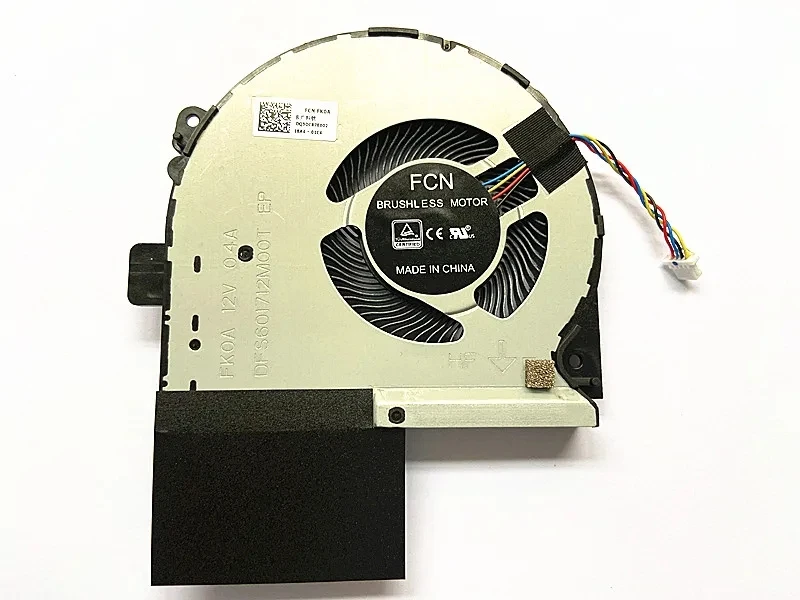 New CPU+GPU cpu cooling fan For ASUS GL703 ROG STRIX GL703V GL703VD GL703VM  DC 4PIN 12V 0.4A  FK09 FK08 FK0A