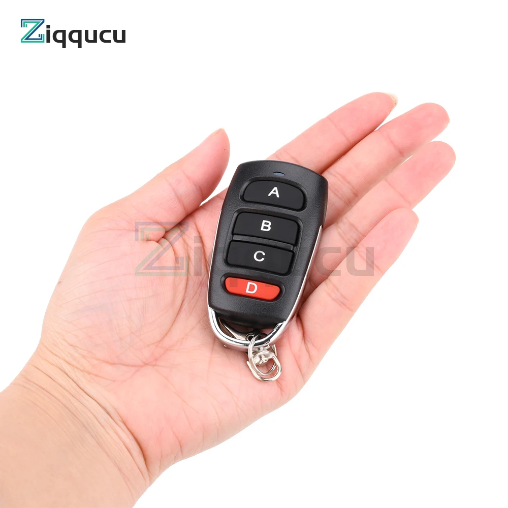 4-button smart copy remote control wireless copy access control remote control key 433mhz Automation For Gates