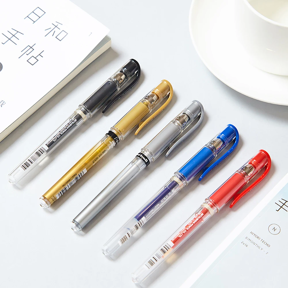 Japan Uni UM-153 Waterproof Shorthand Gel Pen 1.0mm Ballpoint Pen Business Office Stationery Pen and Refill Gel Ink Pen