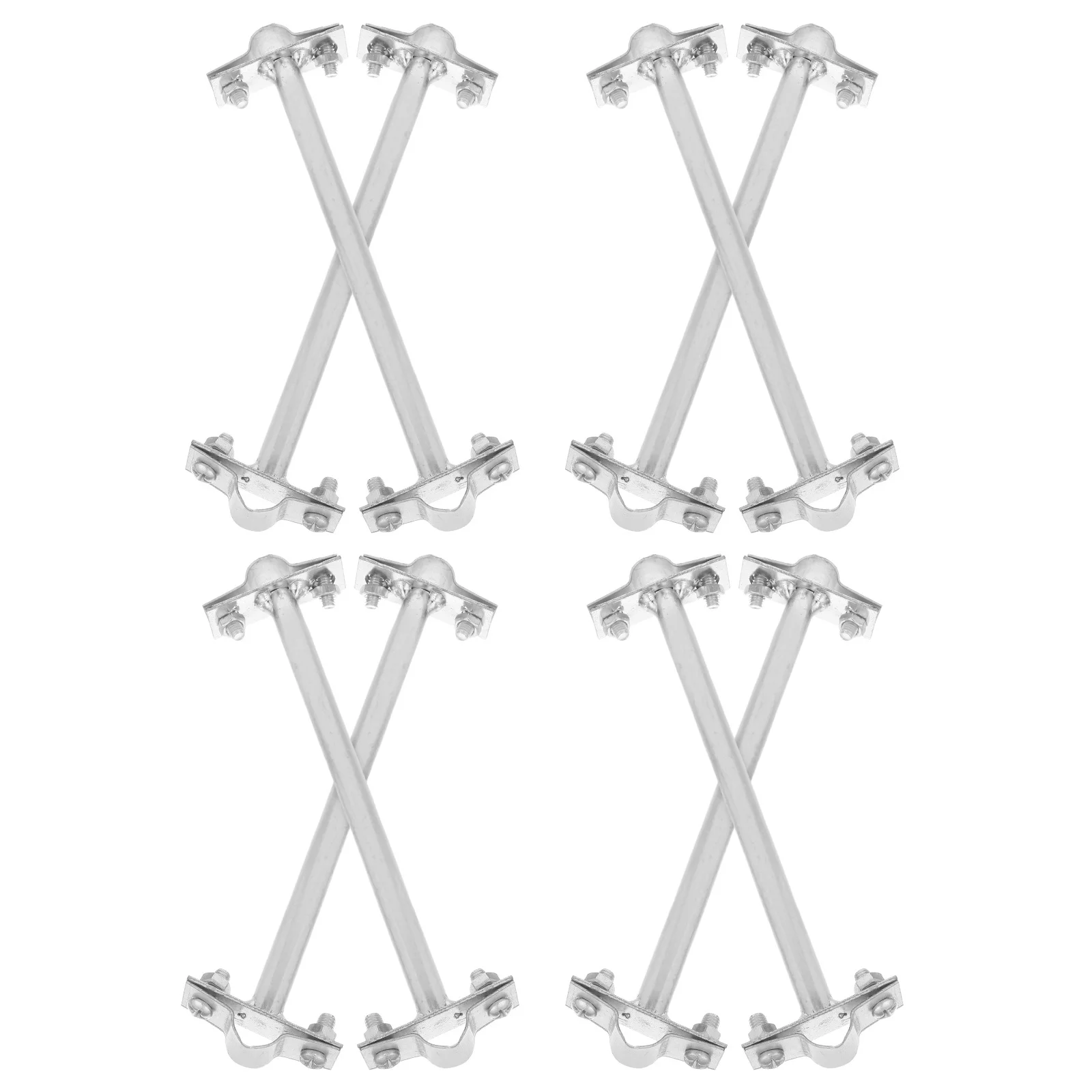 8 قطعة قوس مانعة لتسرب الماء عالية التوصيل جدار جبل كليب في الهواء الطلق حماية دعم لقضيب الجدران الهيكلية #2