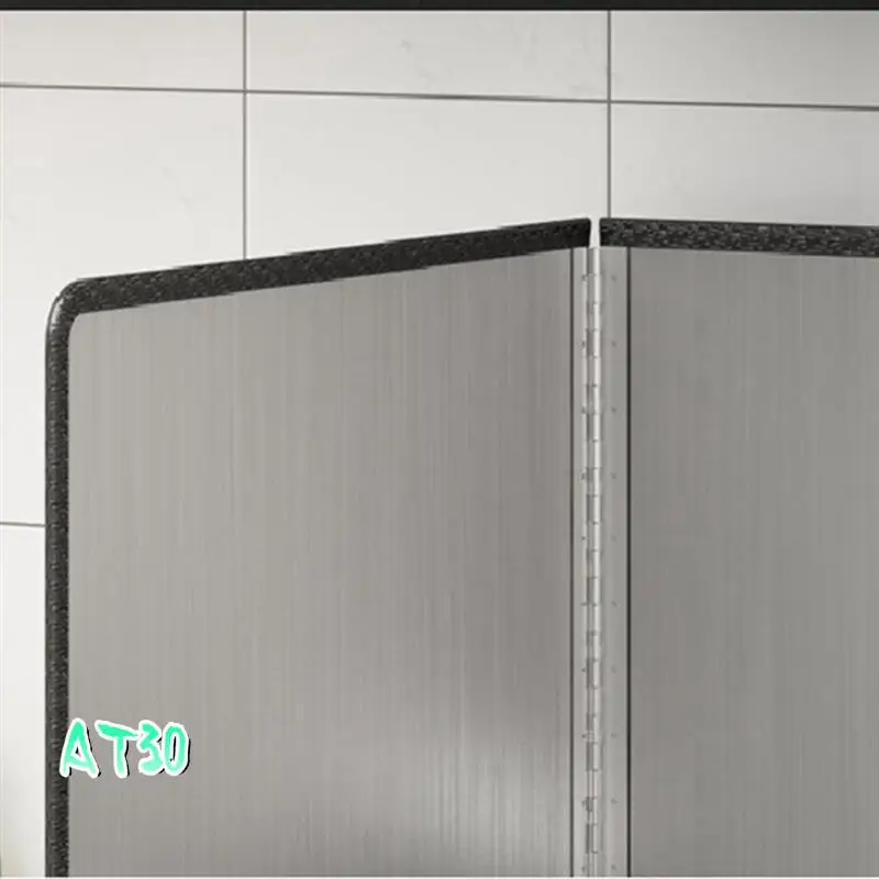

Кухонная перегородка для газовой плиты из нержавеющей стали, защита от брызг масла, брызгозащищенная перегородка, кухонные аксессуары-AT30