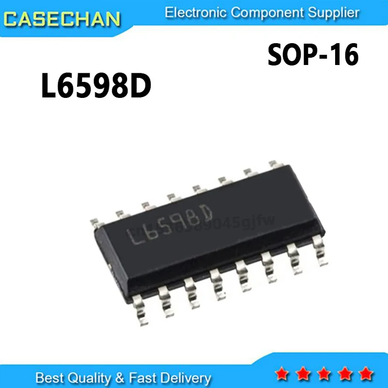 5pcs new and original  L6598D SOP-16