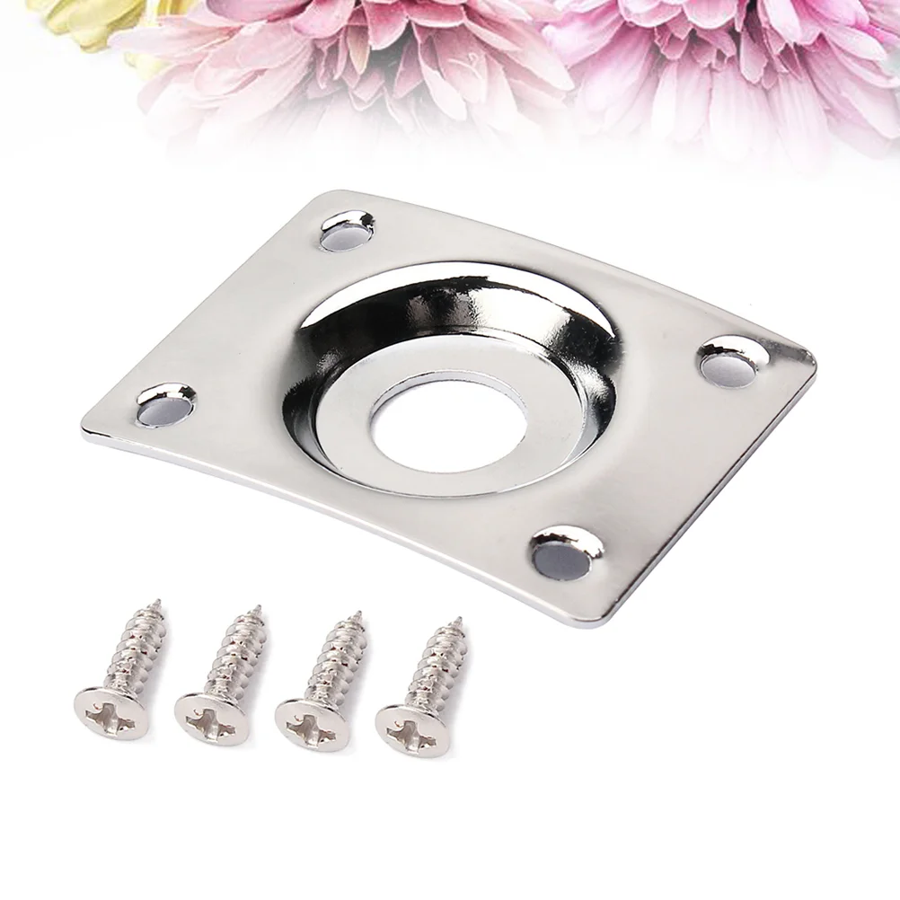 

Plug Pearlescent Guitar Audio Jack for Electric 365X280X015CM Socket Input Plate