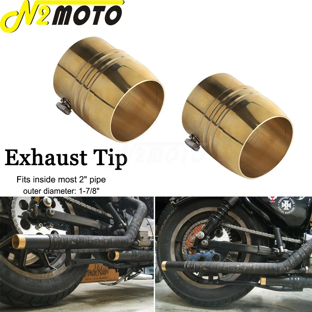 Old School Motorbike Brass Drilled 1-7/8\