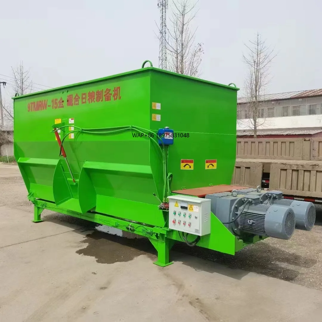 Agricultural Cattle Feed TMR Feed Mixer Cattle Breeding Animal Food Mixer Equipment