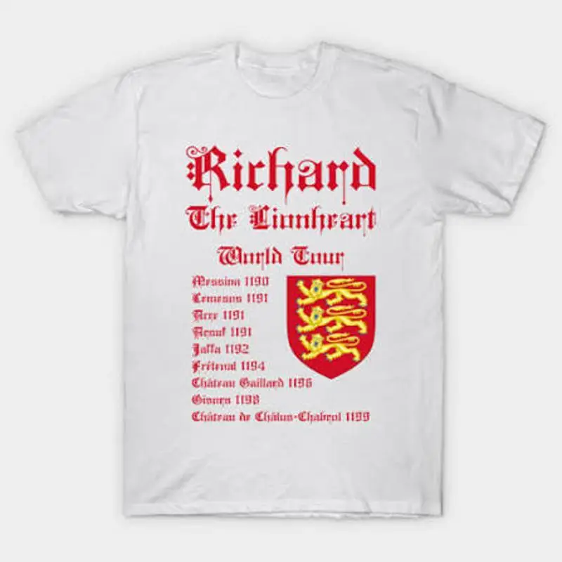 Richard The Lionheart World Tour T-Shirt