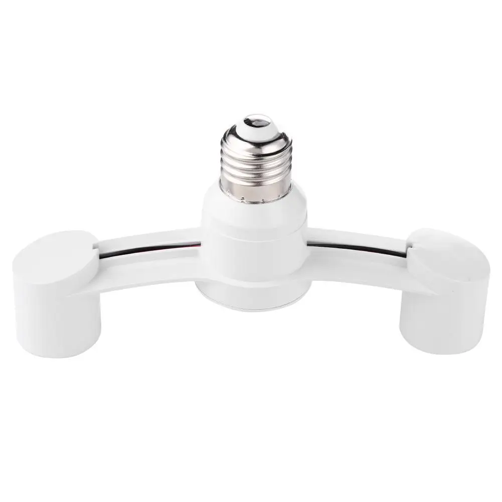 E27 To 2E27 Lamp Base Converter Portable 85-285V Lamp Head Conversion Holder Lighting Accessories for Restaurant Kitchen