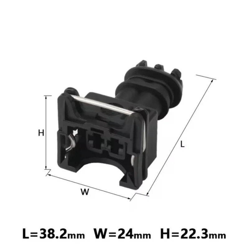 282189-1 car wire connector Harnes cable 2 pin automotive waterproof plug Include terminals seal