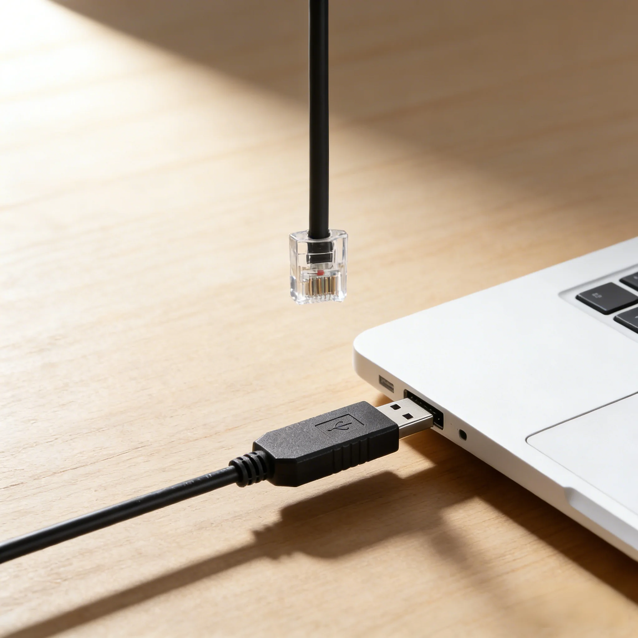 Hand Controller PC Link Upgrade Cable with FTDI USB RS232 Serial to RJ12 6P6C Firmware Upgrade Cable for Orion Synscan GoTo