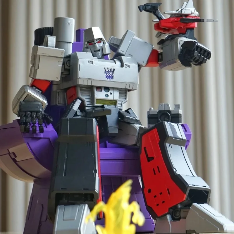 Genuino Blokees Trasformazione Leggendaria Edizione Optimus Prime Megatron Building Blocks 18 cm Action Figure G1 Anime Giocattoli Regali