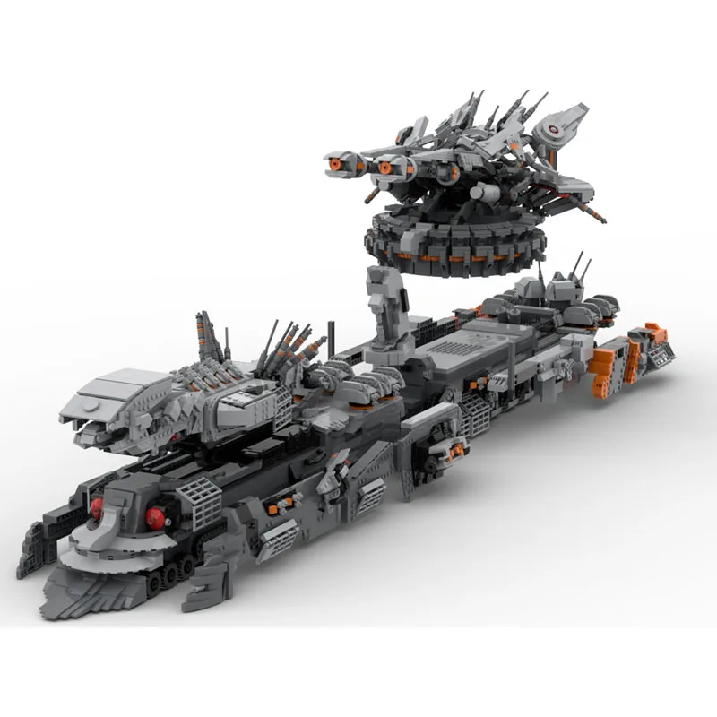 

MOC-197131 Altai Son Loot Ark Transport Cargo Train Building Blocks Model 10747 Pieces Boys Children Birthday Toy Gift