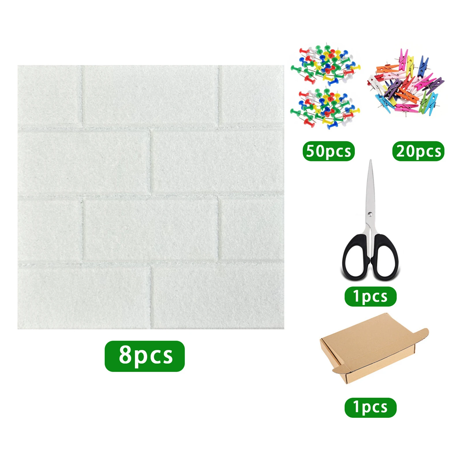

DIY Memo Felt Cork Board for Wall Square Thick Self Adhesive Pinboard for Kids and Adults Schedules