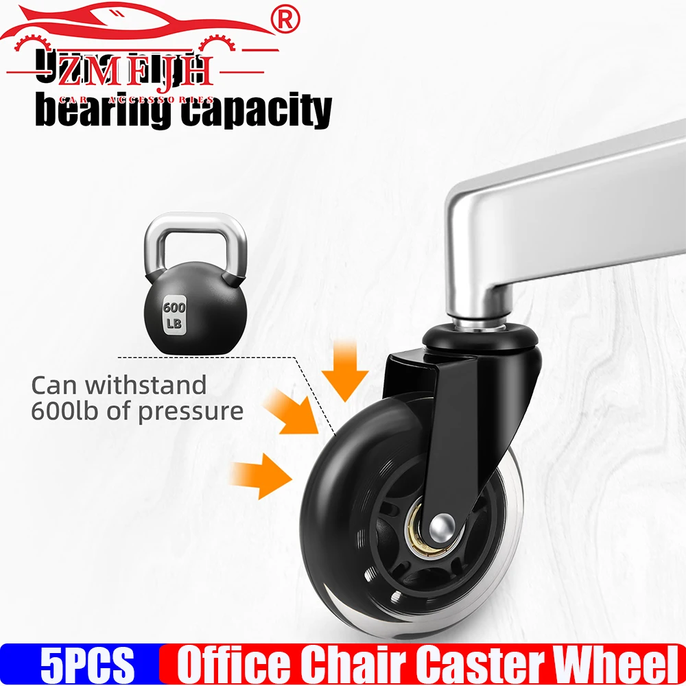 ZMFJH 1PCS 10mm 11mm Replacement Office Chair Swivel Rollers 360 Degree Wheels Universal Office Chair Wheel Furniture Hardware