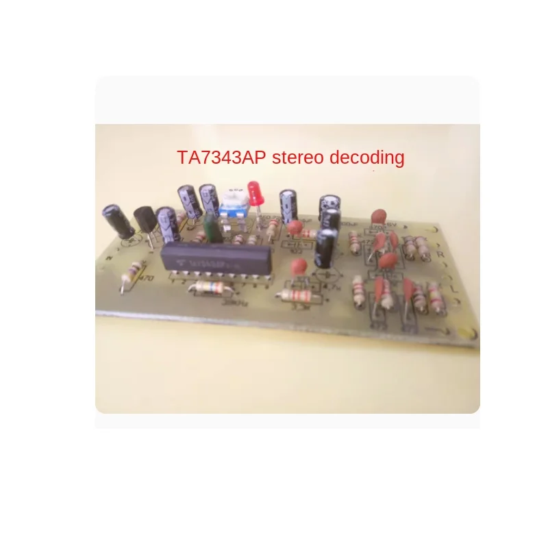 LA3401 + TA7343AP Stereo Decoder Board DIY Kit, for Vintage Audio Decoding & Restoration