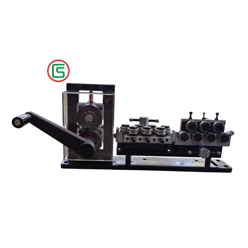 Hand Operated Metal Straightener for Copper/Iron Wire 3.5mm Diameter with Durable Bearing Core