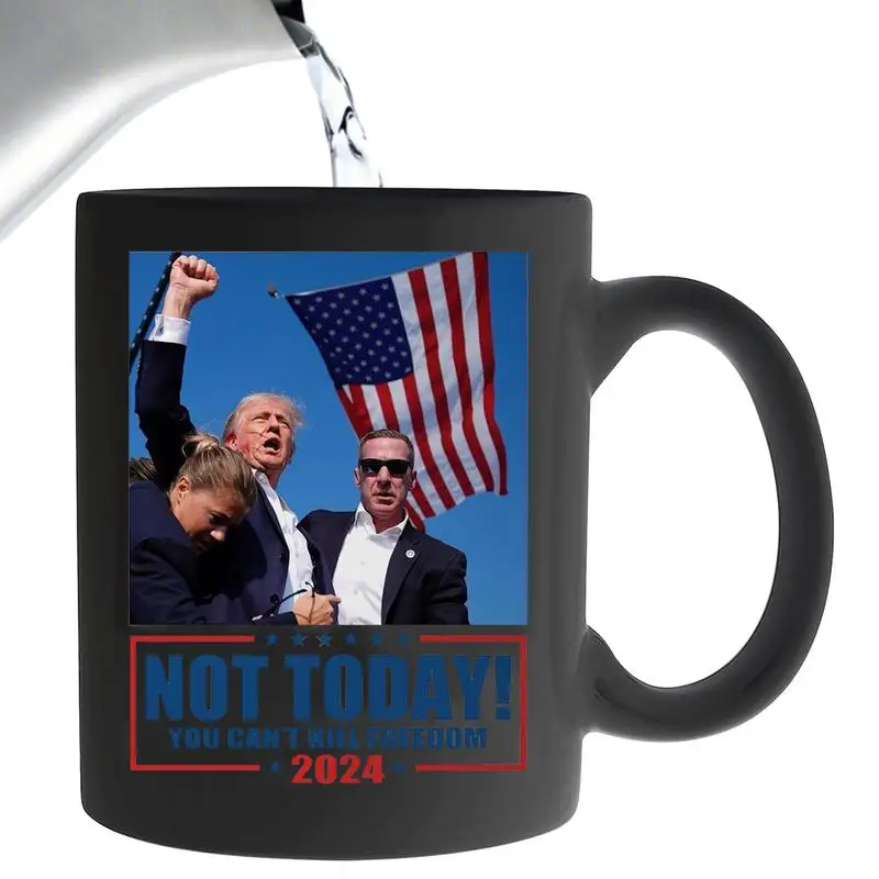 President Mug 11oz Ceramic President Attempt Assassination Mug Makes Me Stronger President Warrior Coffee Mug 2024 Vote