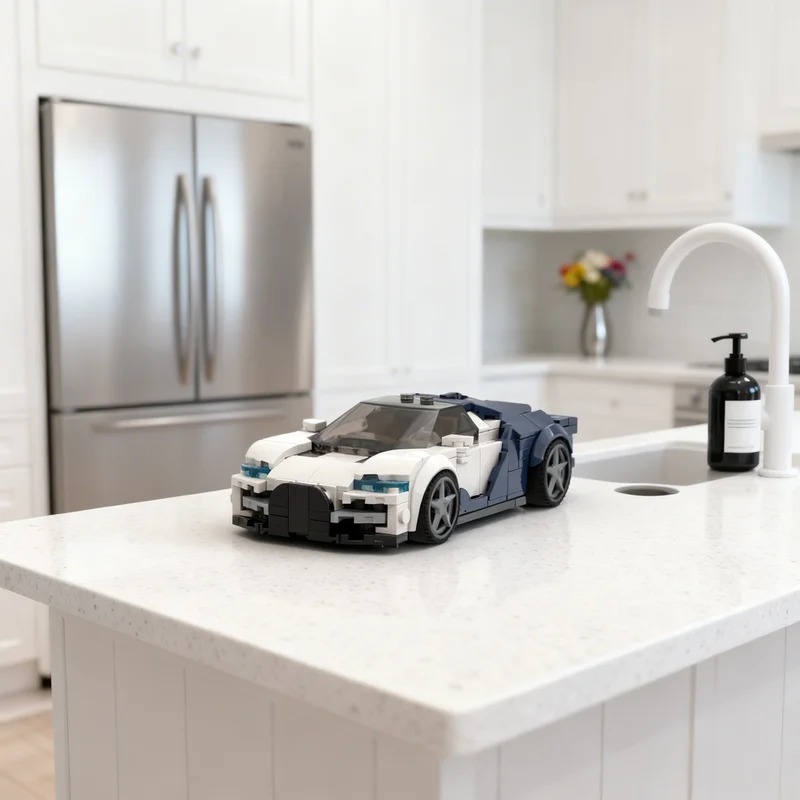 

Набор строительных блоков MOC Bugatti Tourbillon City Champions, 405 деталей, креативный подарок для самостоятельной сборки, декор для демонстрации, премиум-класс, для взрослых и детей