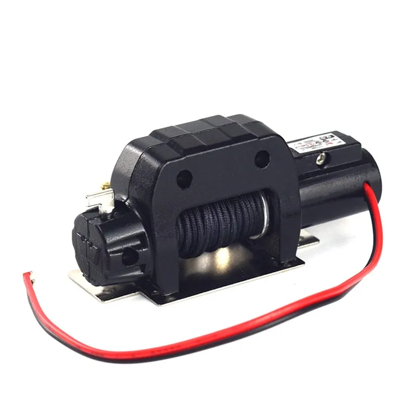 utomotive automatic simulation winch suitable for 1:10 TRX4 scx10 D90 t 82046-4 RC remote control car upgrade accessories