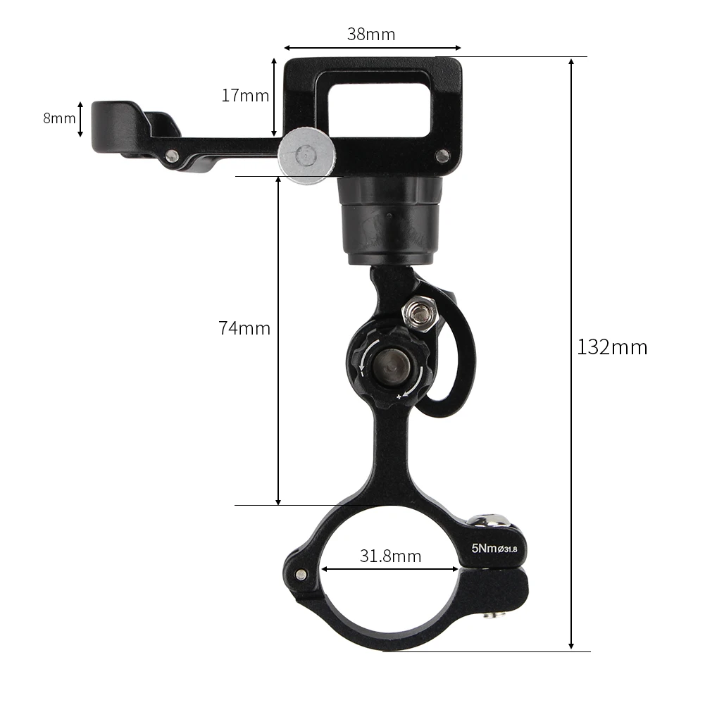 GUB Plus 15 Aluminum Alloy Bicycle Phone Holder Rotatable Adjustable MTB Handlebar Stand Mount Motorcycle Bike Phone Bracket