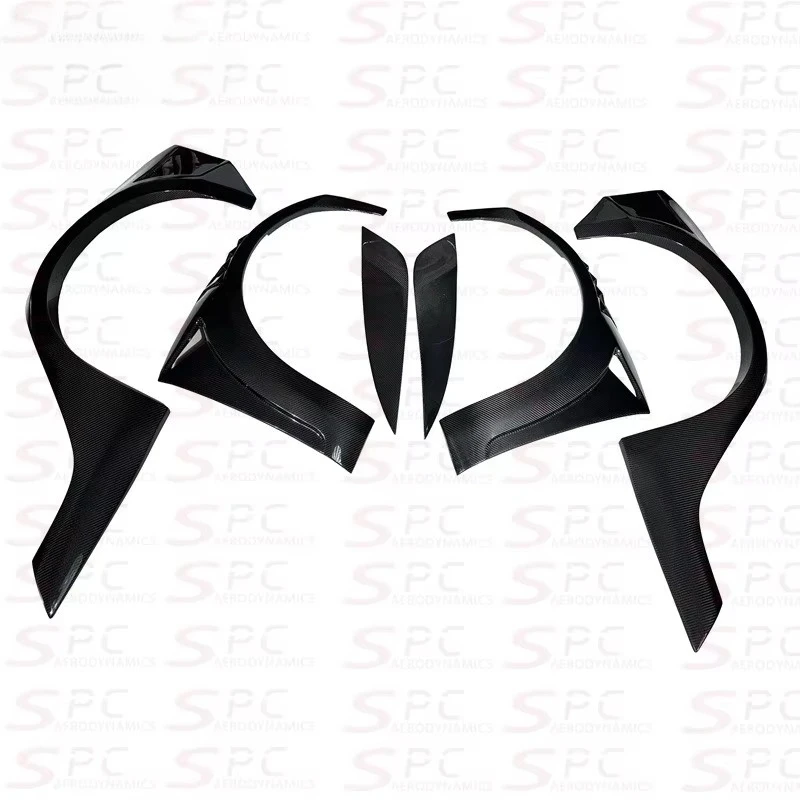 Dry Carbon Fiber Wheel Arch for  Model 3 Dry Carbon Fiber Fender Flare for Model 3