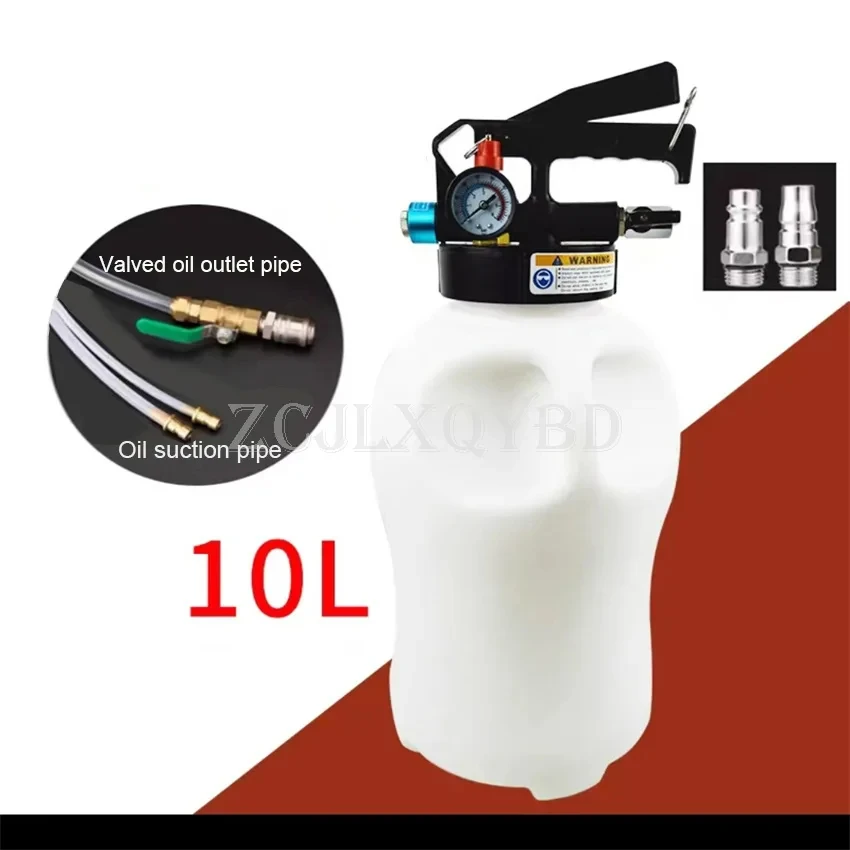 Pneumatic Transmission Oil Filling Tool 10L Fluid Dispenser Refill Pump