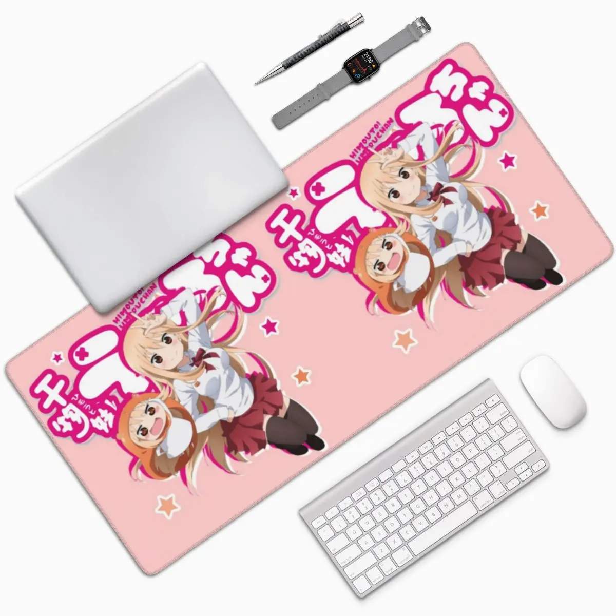 

Himouto Umaru Chan Anime Large Mouse Pad Computer Keyboard Mouse Mat Gaming PC Laptop Desk Mat Office Accessories Table Mats
