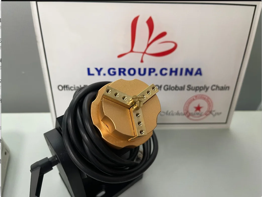 Ring Rotary Axis Turning Attachment 81mm Middle Center Height, Copper Clamp Jewelry Rotary Axis for Fiber Laser Marking Machine