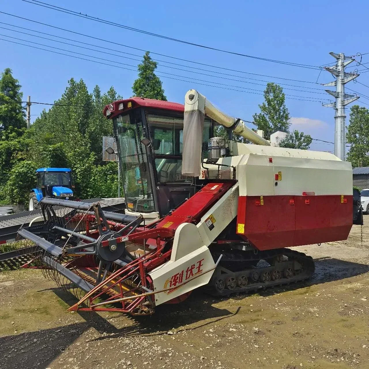 4lz-6.0p 102hp World Combine Harvester
