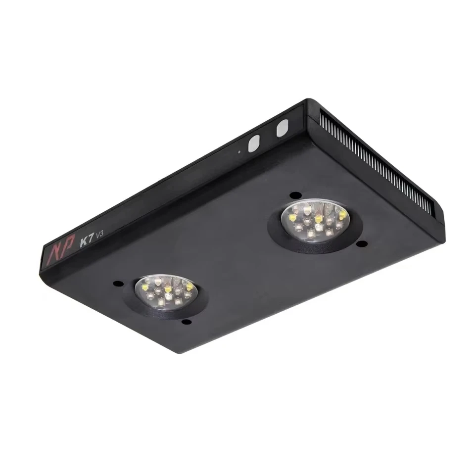 K7 140W Full Spectrum WiFi Full Spectrum Saltwater LED Aquarium Light for Coral Reef SPS/ LPS Marine Fish Tank