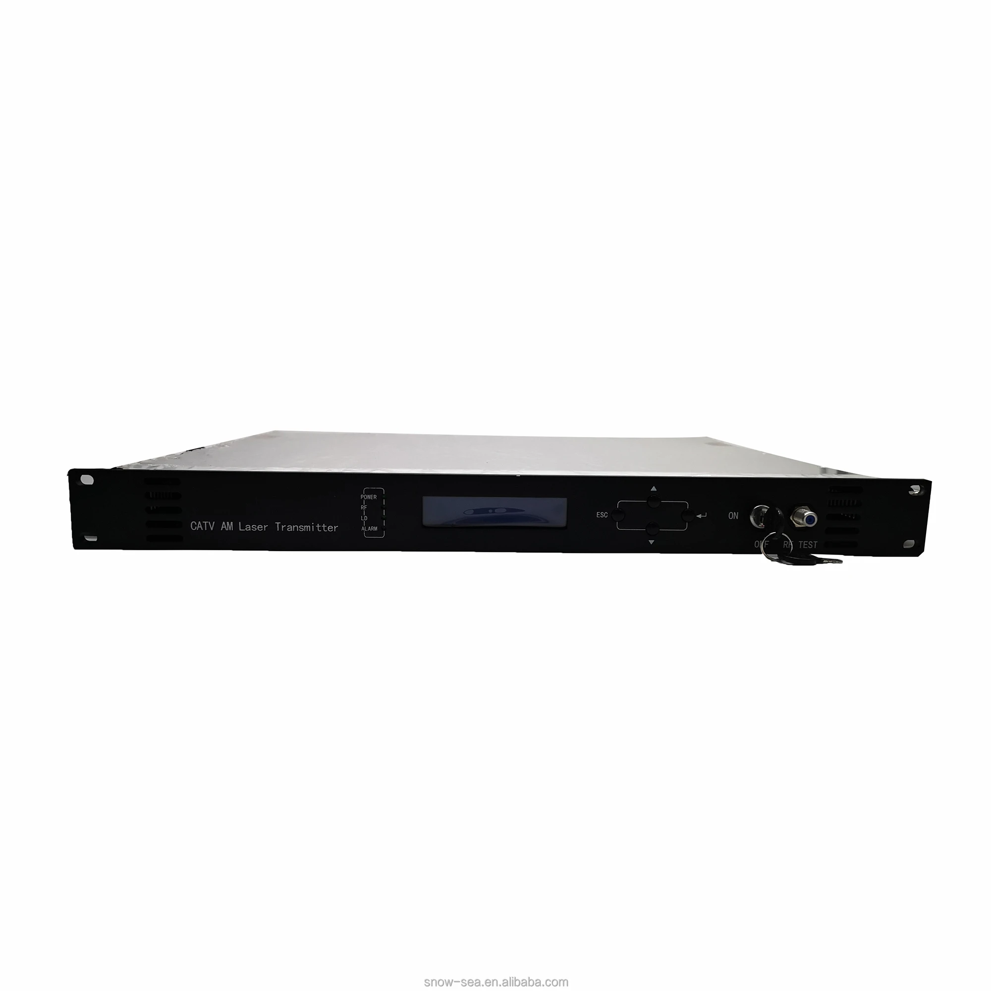 

1550nm 10mW 10dBm Directly Modulation CATV Optical Transmitter with AGC and Dual Power Supply and Simple Network Management Func