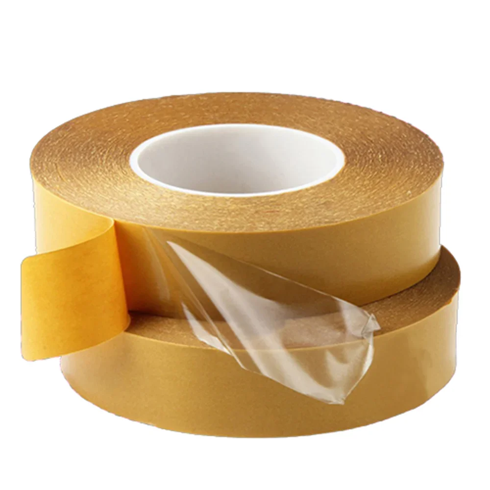 

50M High Temperature Resistance PET Double Sided Tape No Trace Transparent Heat Resistant Strong Double-Sided Adhesive Tape 1PCS