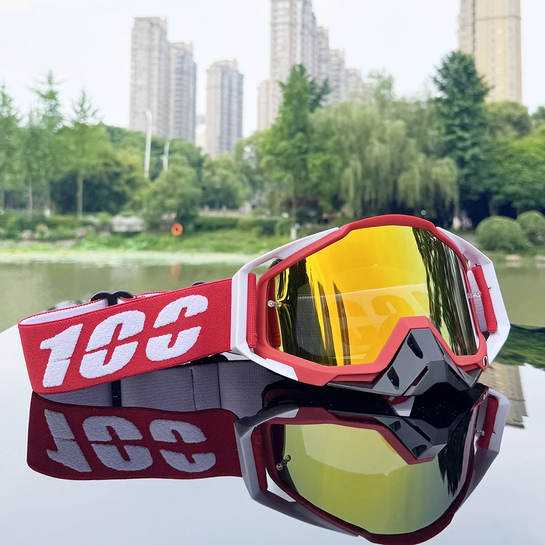Neue Herren-Motocross-Brille, Motorradbrille, Enduro, Antibeschlag, Radsport, Moto, Dirt Bike, MX, MTB, Sonnenbrille, HD-Spiegelglas – Detail 8