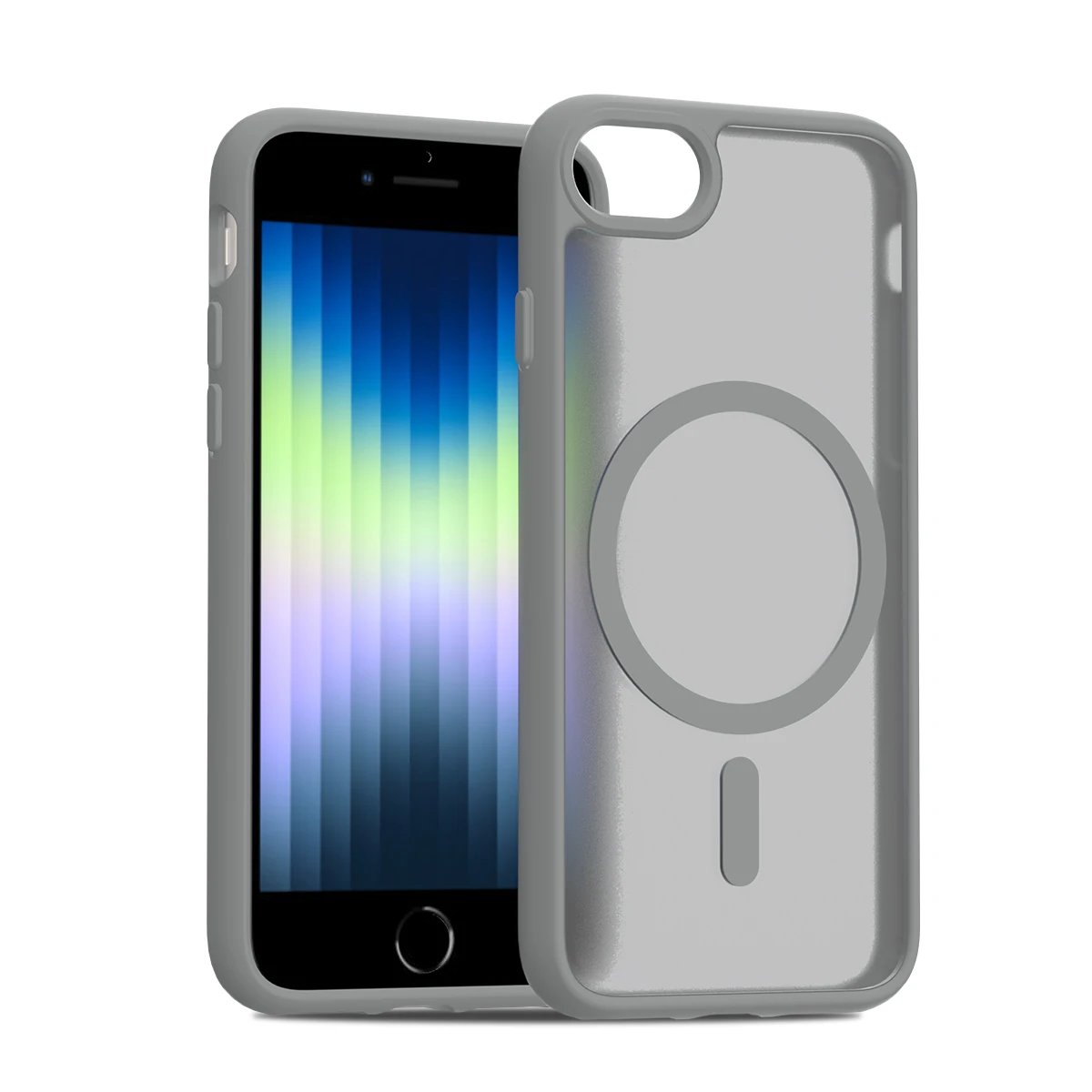 Passend für iPhone SE 2020 2022, matte Handyhülle, kompatibel mit MagSafe, transparente Schutzhülle für iPhone 7/8