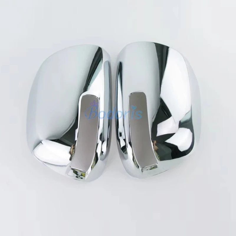 For Toyota Fortuner SW4 2012-2015 Door Mirror Trim Cover Rearview Trim ABS 2 pcs Chrome Detector Car Styling Accessories