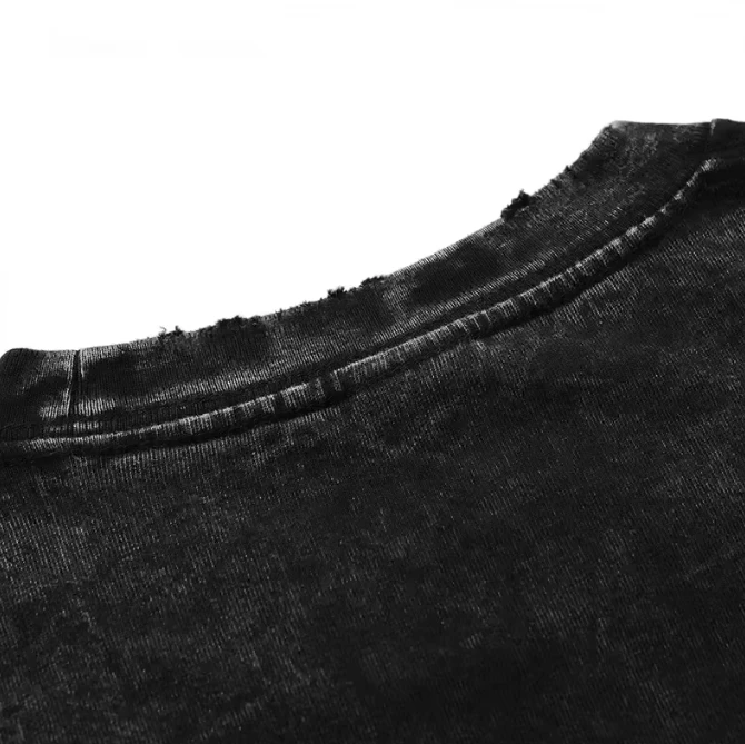 الرجال النساء تي شيرت سوبرانوس الأسرة غسلها تي شيرت الهبي الصيف تي شيرت خمر نمط ملابس قطنية حجم كبير 3XL #4