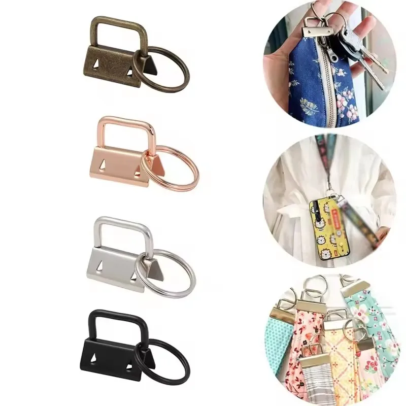 

10pcs 1-inch Keychain Hardware Kits Suitable for Decorating Items Such as Wrist Clips, Bags, Phones, Wallets, Keychains, Etc