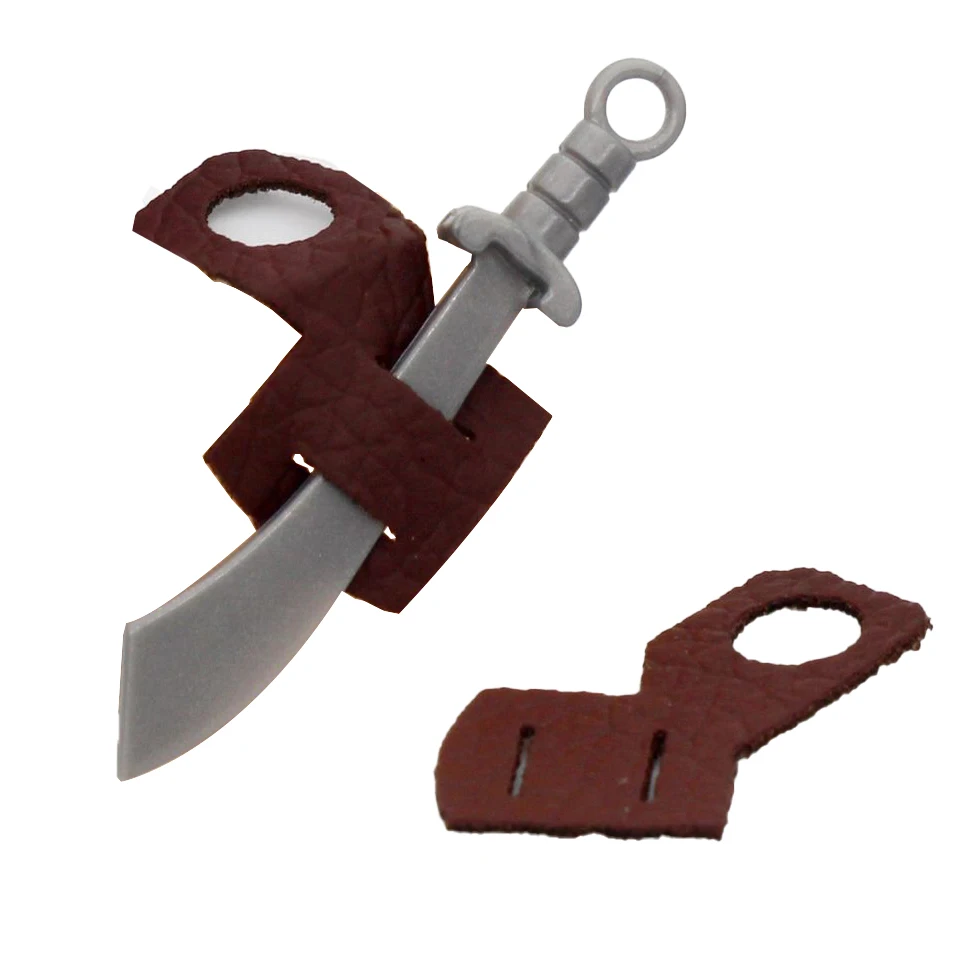 Medieval Military Weapons Building Blocks  Sword Warrior Figures Accessories Armors Knives Bow Arrow Bricks Toys Boys Gift