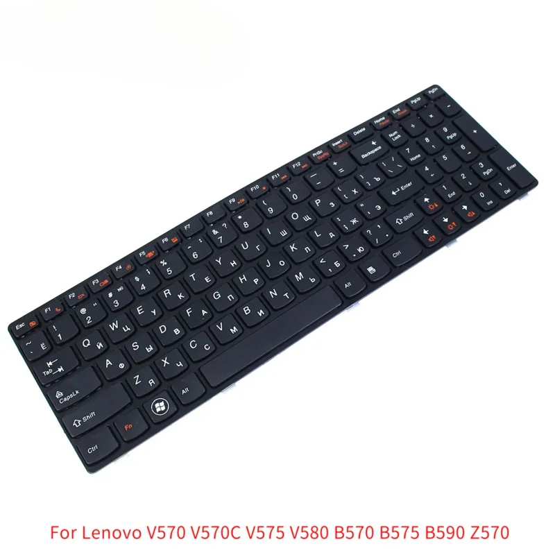 

New Ru Laptop Keyboard for Lenovo V570 V570C V575 V580 B570 B575 B590 Z570