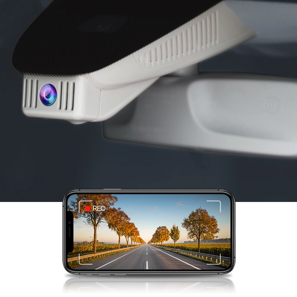 Dash Cam for Mercedes Benz C Class (W204 W205 W206) GLC Class (X253), Fitcamx Car DVR 4K