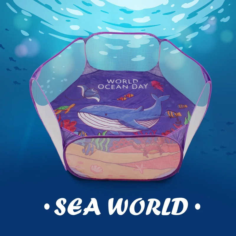 Piscina giocattolo divertente per bambini, tenda da gioco portatile per esterni - Facile da impostare, nessuna installazione richiesta, recinzione giocattolo per feste per il tempo libero, giocattoli da spiaggia, regali natalizi per bambini e giocattoli di Natale