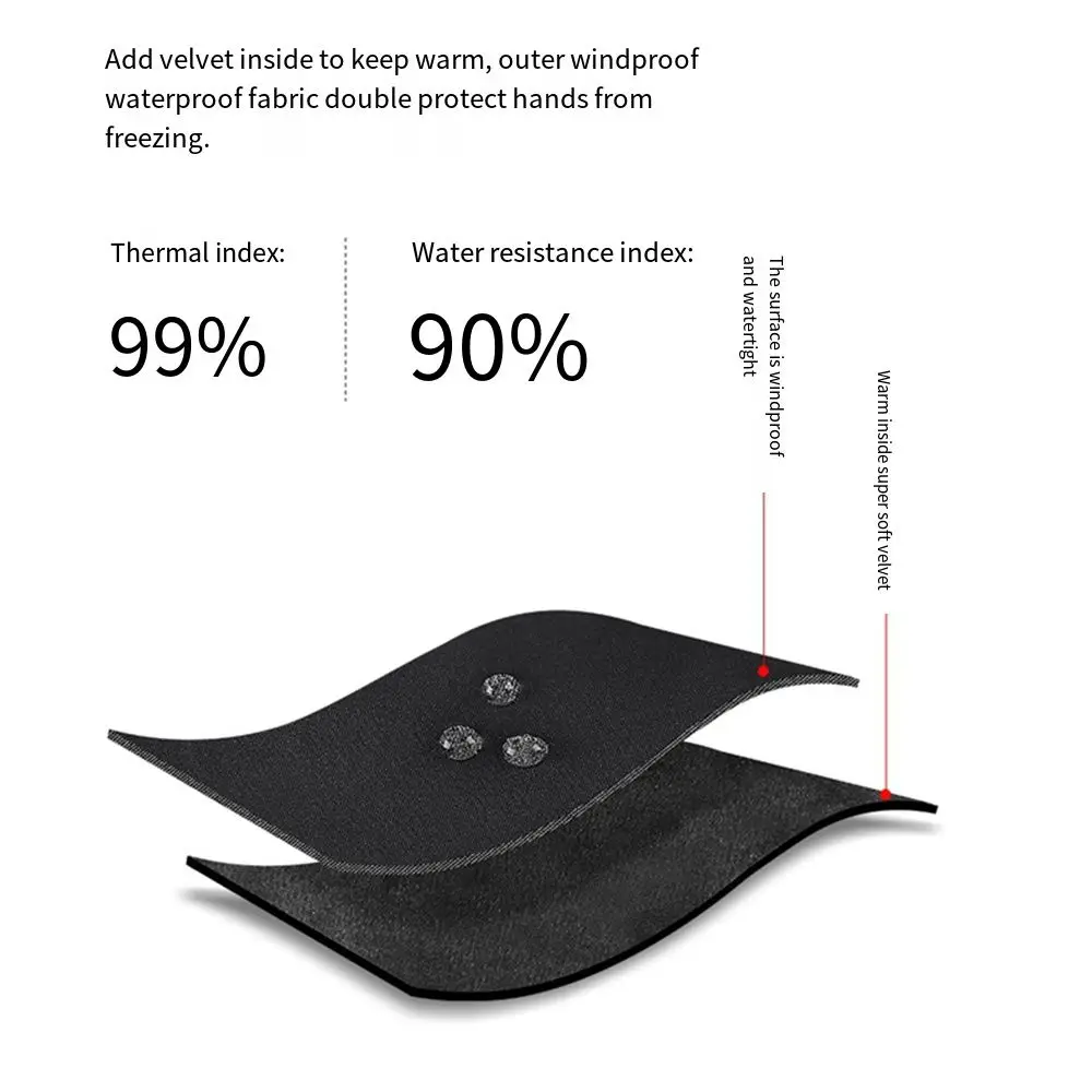 

Подарочные теплые зимние перчатки, сверхлегкие противоскользящие спортивные варежки, термоводонепроницаемые варежки для активного отдыха, снаряжение для езды
