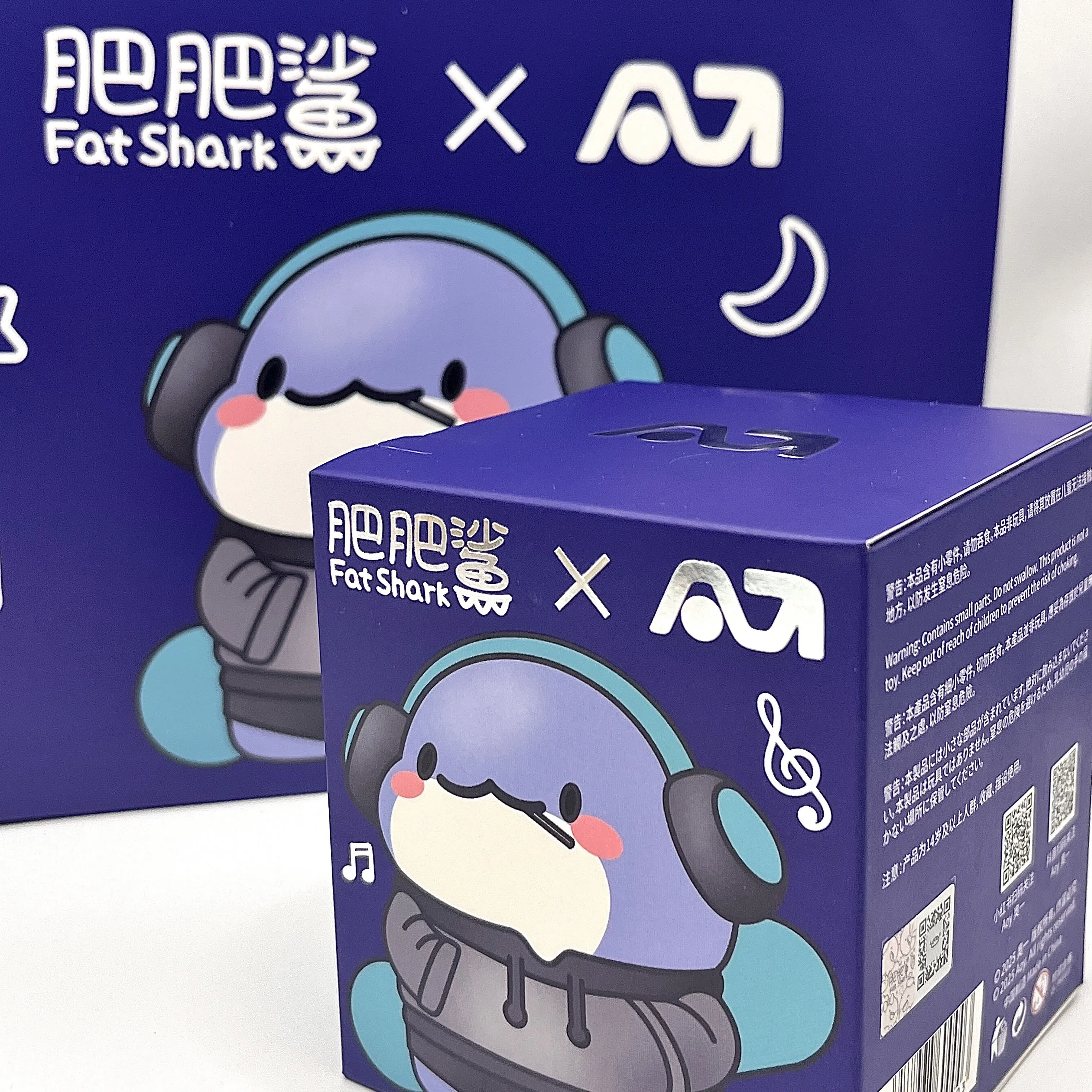 

Официальная коллекция Fat Shark, модная модная памятная серия, милая слепая коробка с изображением акулы, первое издание ручной работы