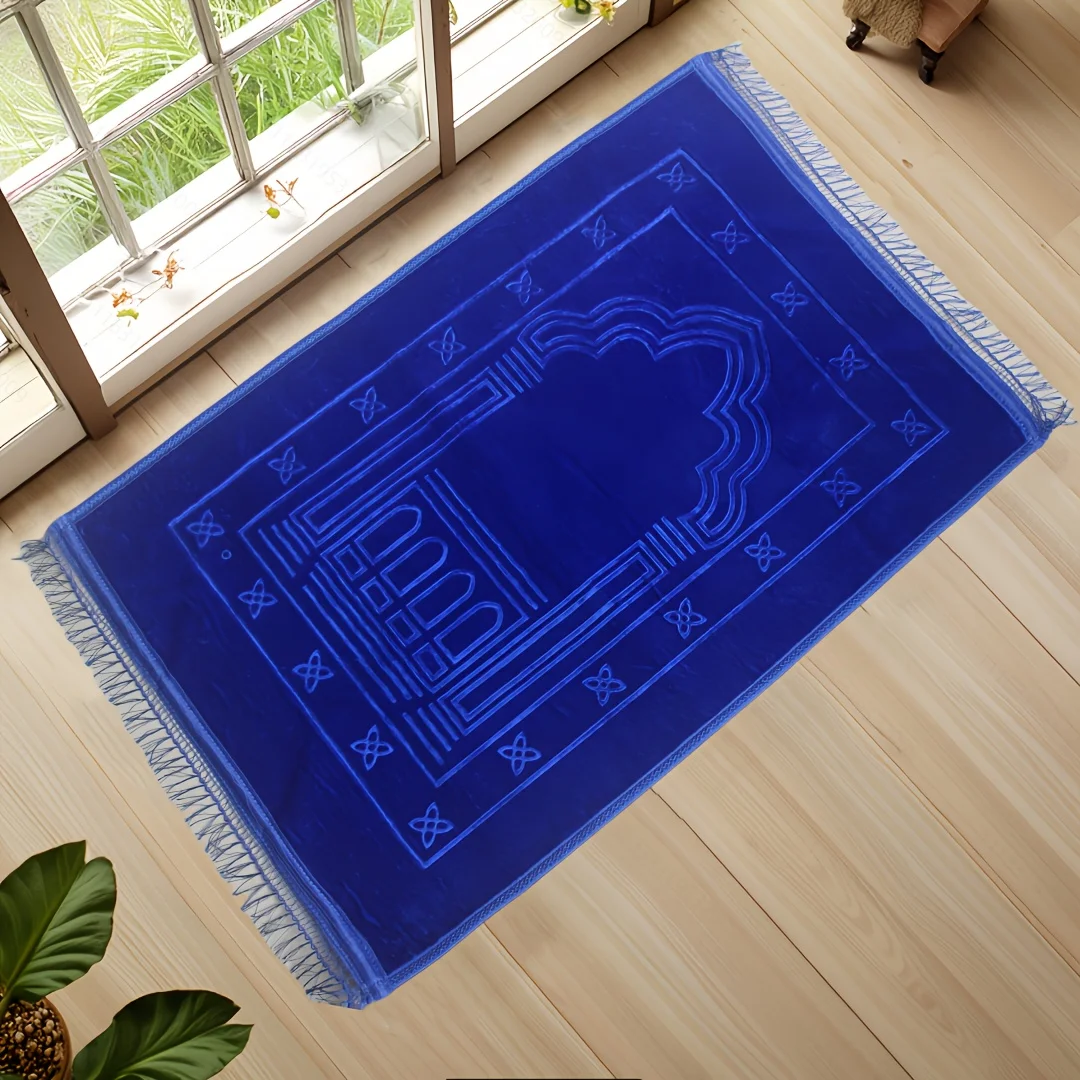 Tapis de prière islamique VIKAMA pour femmes - Convient aux tapis de prière musulmans, salon, chambre à coucher. Peut être transporté.