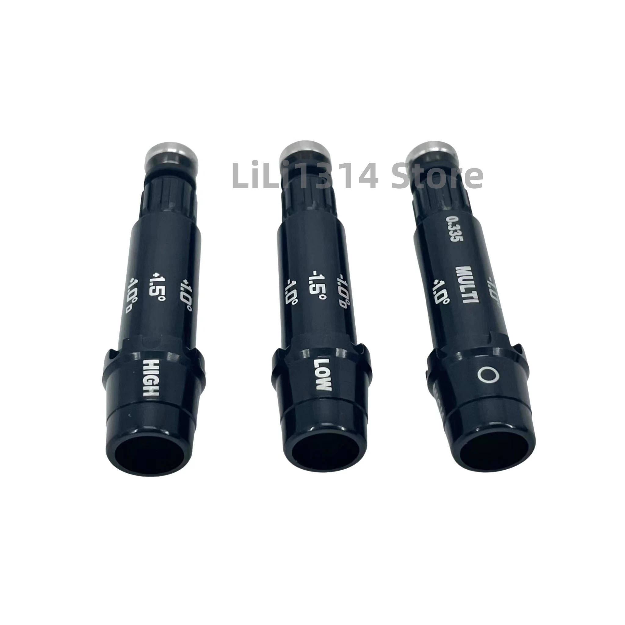 Golf ±1.5°adjustable Universal Shaft Sleeve Adapter for Titleist/Callaway/Taylormade/Ping/PXG/Cobra/NiKe/Mizuno Driver .335