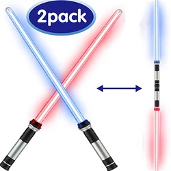 RGB Lightsaber Toy for Kids Laser Sword RGB 7 colori Change Force FX FOC Blaster Toys Jedi laser Sword Light Saber Kids Toy Gift